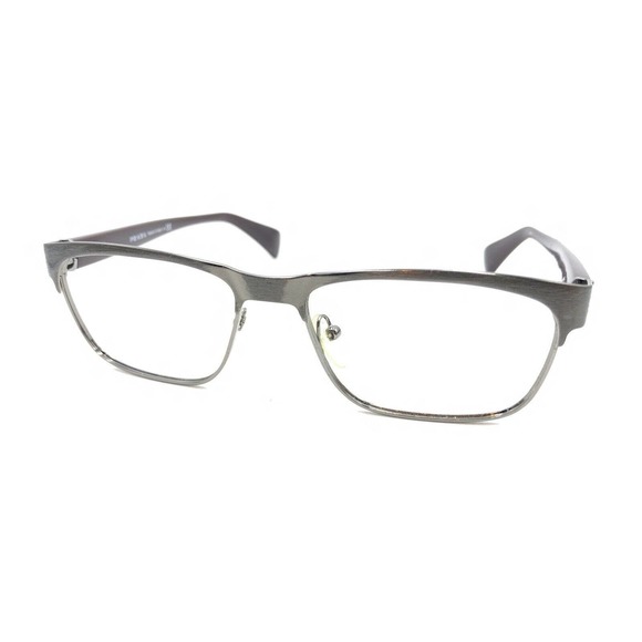 Prada VPR 61P SL3-1O1 Gunmetal Gray Brown Eyeglasses Frames 53-16 140 Italy - Picture 8 of 12